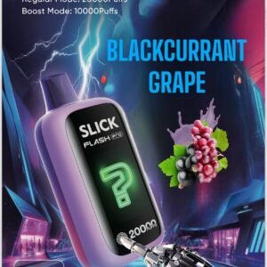 HQD SLICK FLASH PRO BLACKCURRANT GRAPE 20K PUFFS