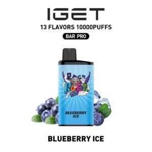 IGET BAR PRO BLUEBERRY ICE 10000 PUFFS