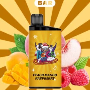 IGET BAR PEACH MANHO RASPBERRY 3500 PUFFS