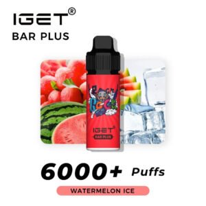 IGET BAR PLUS WATERMELON ICE 6000 PUFFS