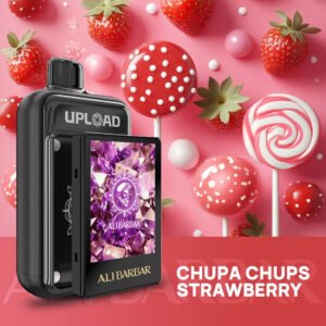 ALIBARBAR UPLOAD CHUPA CHUPS STRAWBERRY 25000 PUFFS