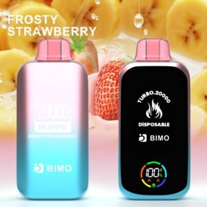 BIMO TURBO FROSTY STRAWBERRY 20K PUFFS