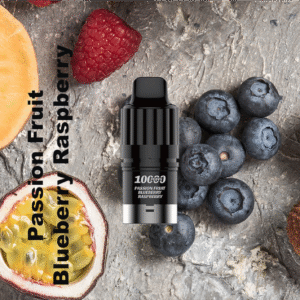 IGET BAR PLUS S3 POD ONLY PASSION FRUIT BLUEBERRY RASPBERRY 10000 PUFFS