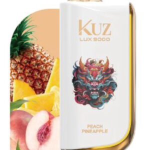 KUZ LUX PEACH PINEAPPLE 9000 PUFFS