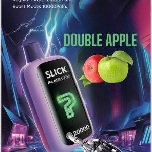 HQD SLICK FLASH PRO DOUBLE APPLE 20K PUFFS