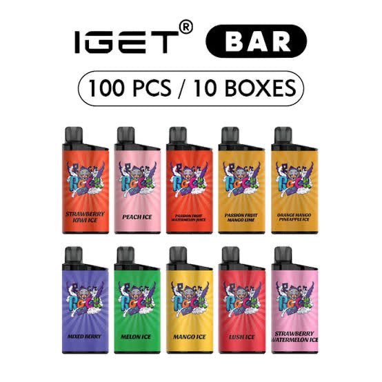 100 PCS IGET BAR 3500 PUFFS