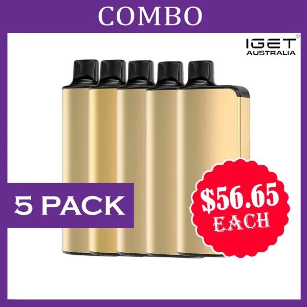 ALIBARBAR INGOT – 5 PACK- 9000 PUFFS