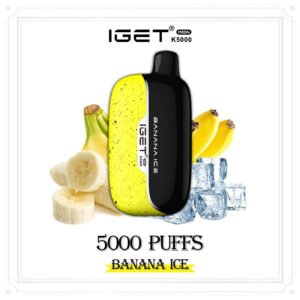 IGET MOON BANANA ICE 5000 PUFFS
