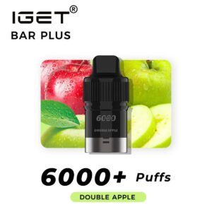 DOUPLE APPLE POD ONLY 6000 PUFFS