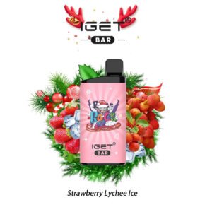 IGET BAR STRAWBERRY LYCHEE ICE 3500 PUFFS
