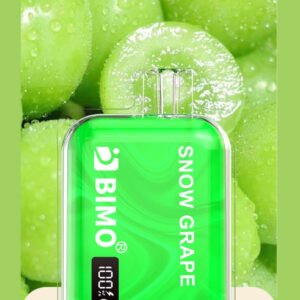 BIMO CRYSTAL SNOW GRAPE 12000 PUFFS