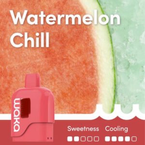 WAKA SOMATCH WATERMELON CHILL 3000 PUFFS POD ONLY