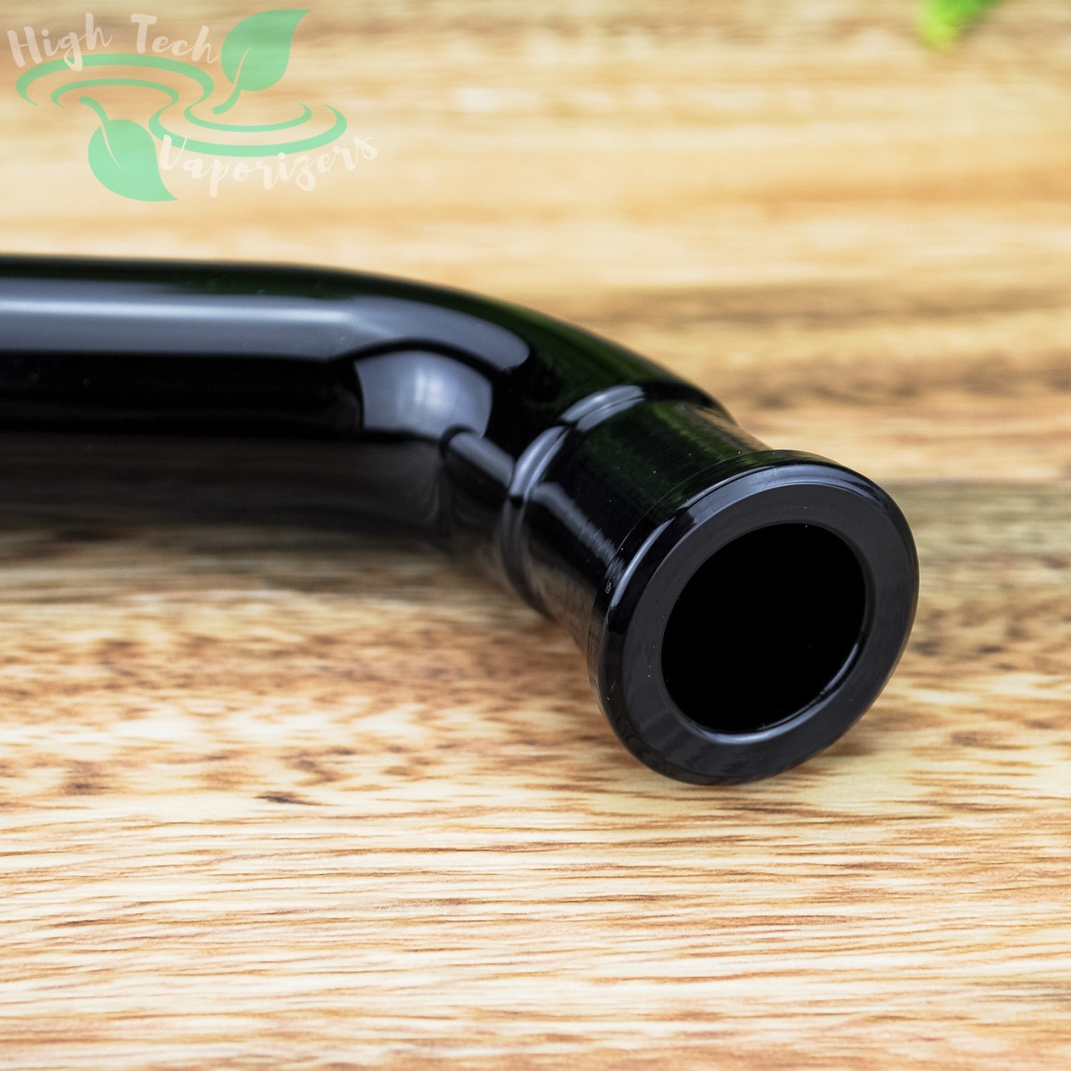 Black 18mm Glass Dry Mouthpiece - Image 4