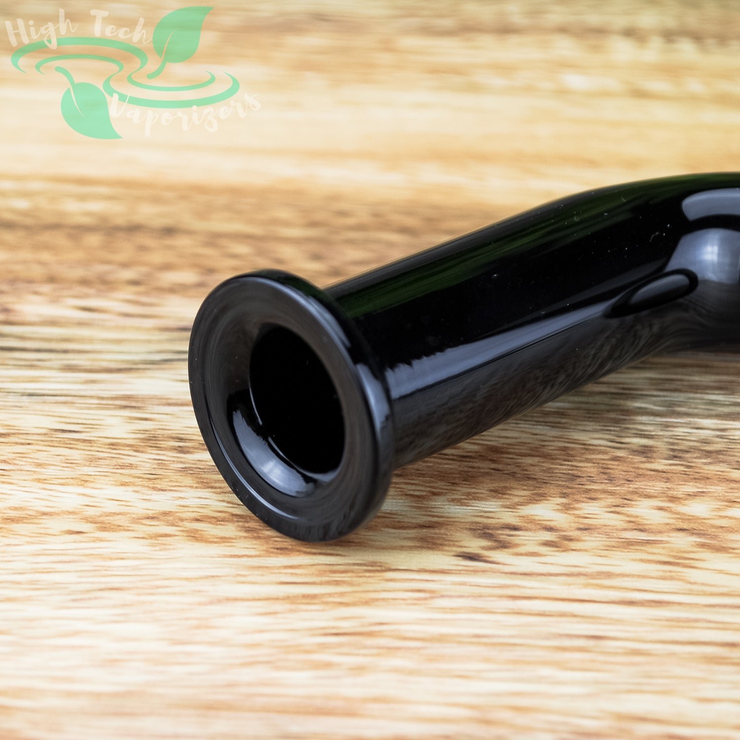 Black 18mm Glass Dry Mouthpiece - Image 5