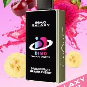 BIMO Galaxy 30000 Puffs – Dragon Fruit Banana Cherry
