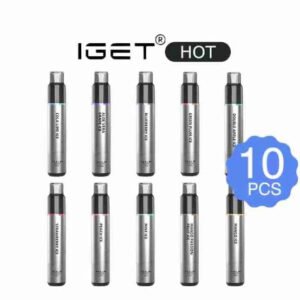 10PCS OF IGET HOT 5500 PUFFS