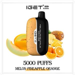 IGET MOON MELON PINEAPPLE ORANGE 5000 PUFFS
