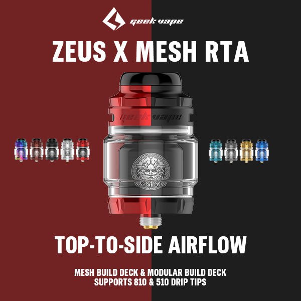 Geekvape Z X II RTA (Previously Known as Zeus X Mesh RTA) 4.5ml - Image 2