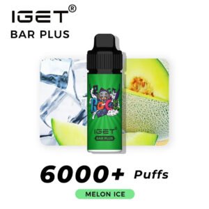 IGET BAR PLUS MELON ICE 6000 PUFFS