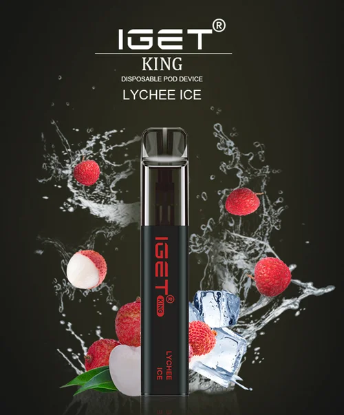 IGET KING STRAWBERRY KIWI ICE – 2600 PUFFS