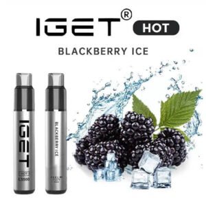 IGET HOT BLACKBERRY ICE 5500 PUFFS