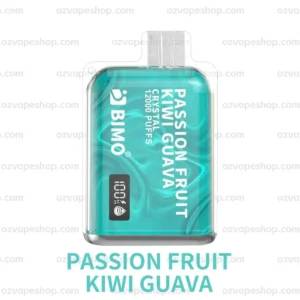 BIMO Crystal 12k Puffs- Passion Fruit Kiwi Guava
