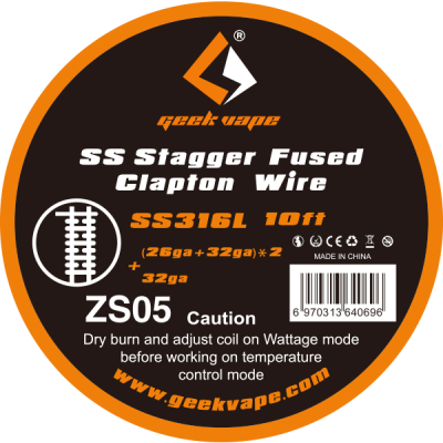 Geekvape Stainless Steel Coil Wires SS - Image 7