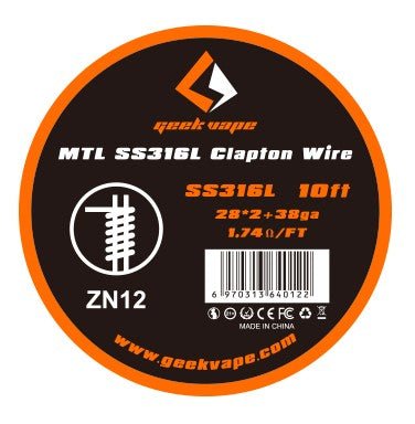 Geekvape Stainless Steel Coil Wires SS - Image 9