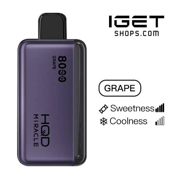 HQD Miracle 8000 – Grape