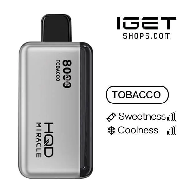 HQD Miracle 8000 – Tobacco