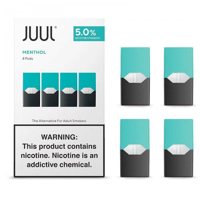 JUUL PODS MENTHOL 8 BOXES