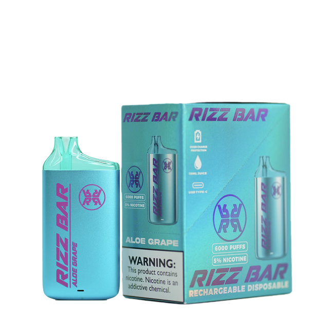 Rizz Bar 6K Aloe Grape - Image 2