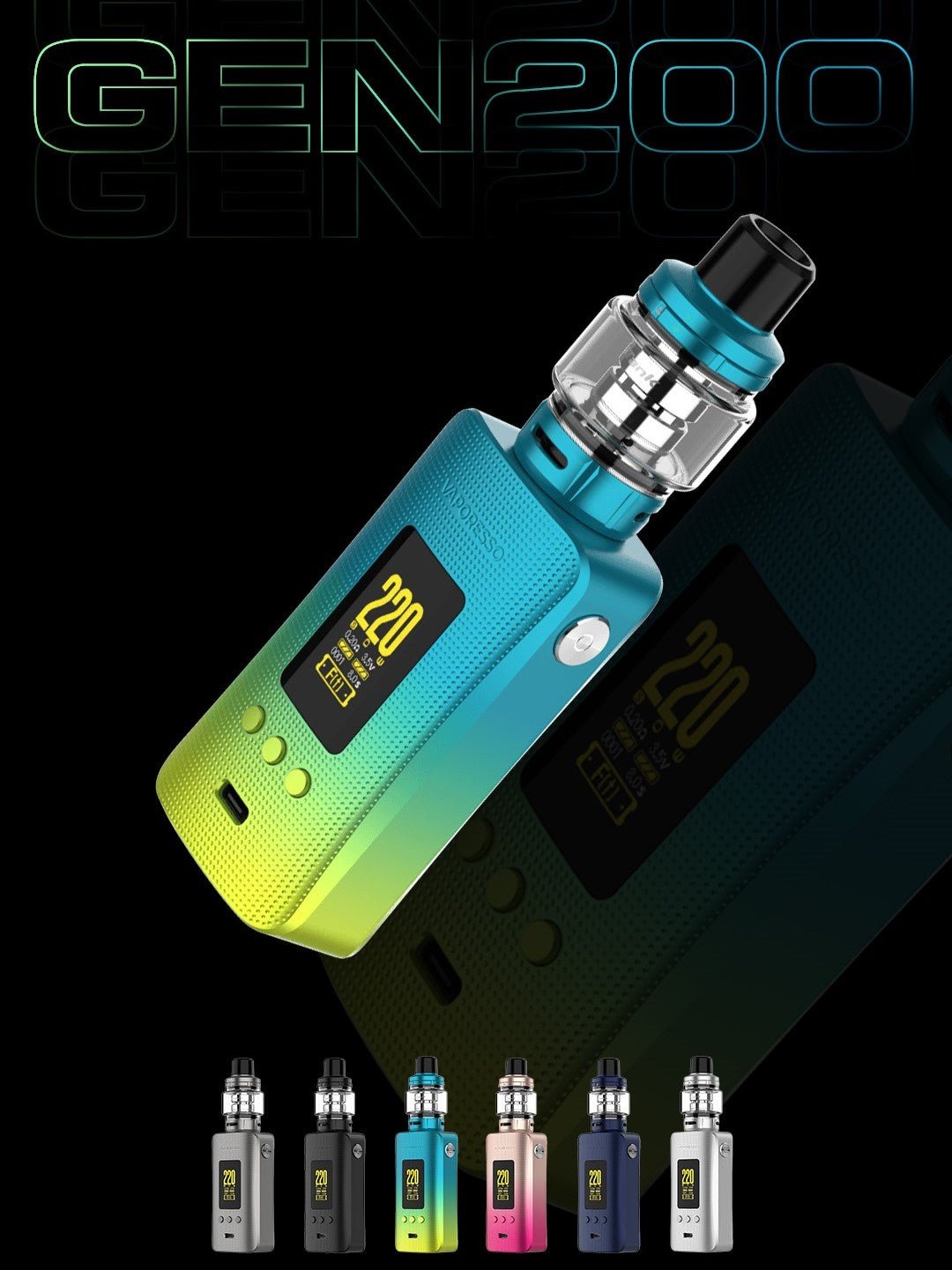 Vaporesso GEN 200 Kit With 8ml iTank