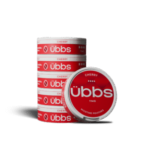 Übbs Cherry Nicotine Pouches Roll of 5 cans