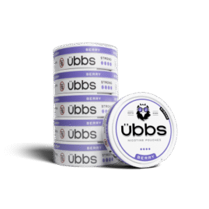 Übbs Berry Nicotine Pouches Roll of 5 cans