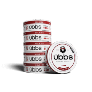 Übbs Cola Ice Nicotine Pouches Roll of 5 cans