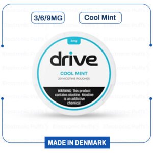 Drive Nicotine Pouches – Cool Mint – 5 Can