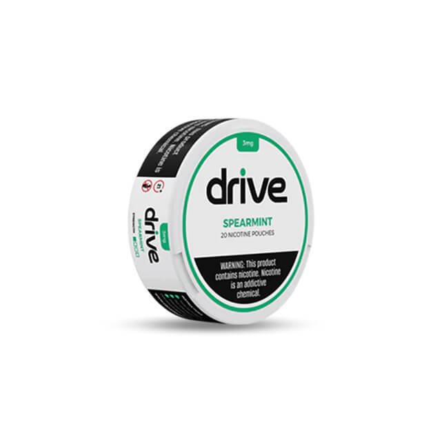 Drive Nicotine Pouches – Spearmint – 5 Can - Image 3