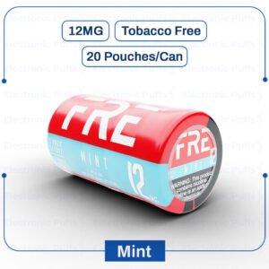 FRE Mint 12MG Nicotine Pouches – 5 Can Roll