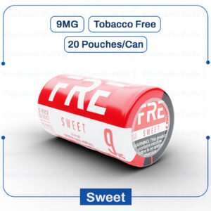 FRE Sweet 9MG Nicotine Pouches – 5 Can Roll