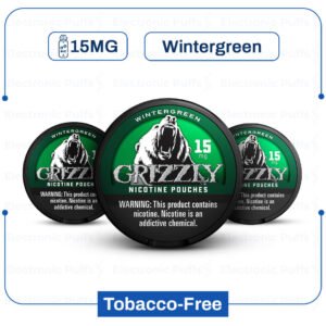 Grizzly Wintergreen 15 mg Nicotine Pouch