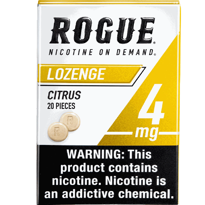 Rogue Citrus 4MG Lozenges