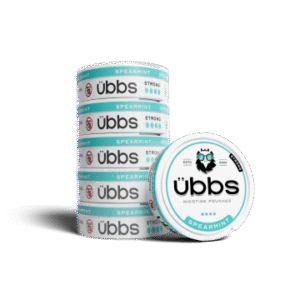 Übbs Spearmint Nicotine Pouches Roll of 5 cans