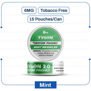 Tyson 2 Mint Nicotine Pouch – 6mg
