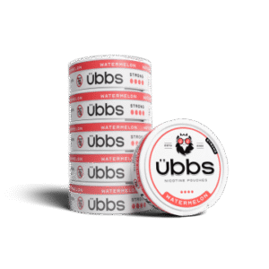 Übbs Watermelon Nicotine Pouches Roll of 5 cans