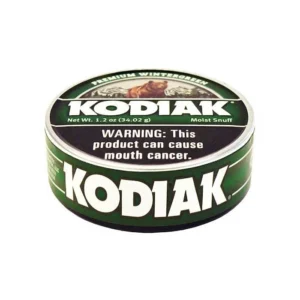 KODIAK WINTERGREEN 1.2OZ STRONG LONG CUT