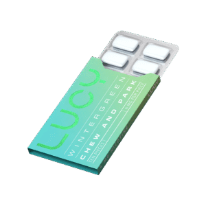 LUCY WINTERGREEN 4MG, NICOTINE GUM
