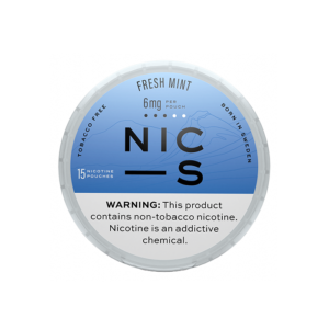 NIC-S FRESH MINT 6MG NICOTINE POUCHES