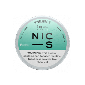 NIC-S WINTERGREEN 9MG NICOTINE POUCHES