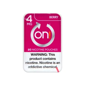 ON! 4MG BERRY MINI DRY NICOTINE POUCHES